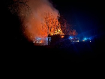 Мужчина погиб на пожаре в деревне Пелегово в г.о. Сокольский