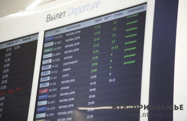 Нижегородский аэропорт опроверг введение ограничений 8 августа Нижегородский аэропорт опроверг введение ограничений 8 августа