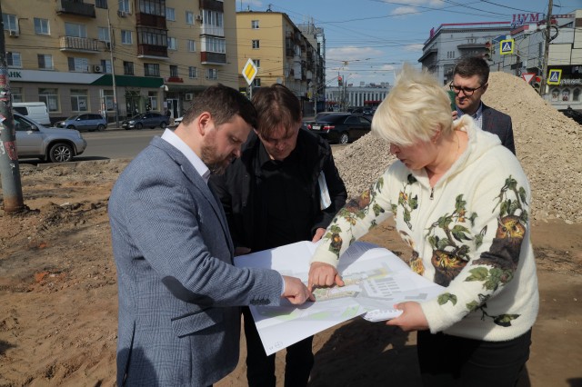 Благоустройство четырёх общественных пространств начали в Канавинском районе Нижнего Новгорода Благоустройство четырёх общественных пространств начали в Канавинском районе Нижнего Новгорода