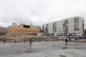 Благоустройство территории Нижегородской ярмарки планируется завершить в середине июля