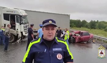 Три человека погибли в массовом ДТП на М-7 в Нижегородской области