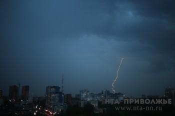 Грозы прогнозируются по северу Нижегородской области 26 июня