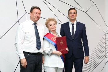 Олег Лавричев и Юрий Шалабаев поздравили Почетных граждан Нижнего Новгорода