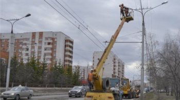 Почти 900 светильников наружного освещения в Чебоксарах будут заменены на современные в течение 2017 года 