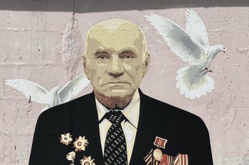 Арт-объект в честь героя Великой Отечественной войны Василия Клочкова открыли в Нижнем Новгороде
