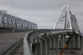 Запуск дублёра Борского моста в Нижегородской области 4 ноября 2016 года предусматривает движение по нему только строительной техники