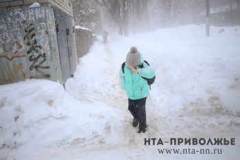 Трёхдневный снегопад прогнозируется в Нижегородской области