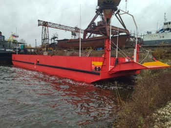 Судно для заповедника Кижи спустили на воду в Нижегородской области Судно для заповедника Кижи спустили на воду в Нижегородской области