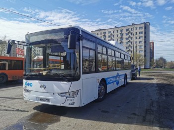 Новые автобусы большой вместимости тестируют в Нижнем Новгороде