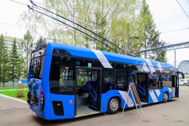10 новых троллейбусов КамАЗ-62825 поставят в Йошкар-Олу