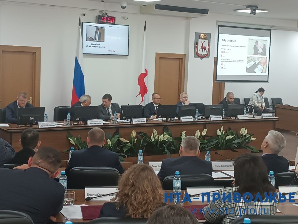 Евгений Чинцов переизбран председателем Думы Нижнего Новгорода