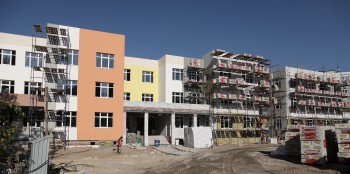 Около 50% составляет готовность детсада на улице Зимина в Нижнем Новгороде
