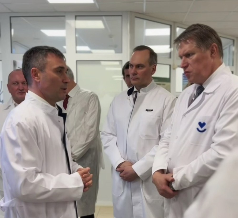 Глава Минздрава РФ Михаил Мурашко посетил мордовскую РКБ