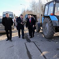 Олег Кондрашов проверил ход ямочного ремонта дорог в Нижнем Новгороде