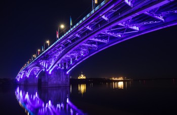 Проект освещения Канавинского моста занял первое место на конкурсе "Российский светодизайн"