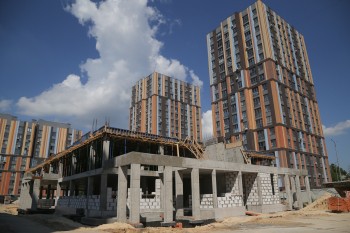 Степень готовности детсада в нижегородском ЖК "Октава" достигла 50%