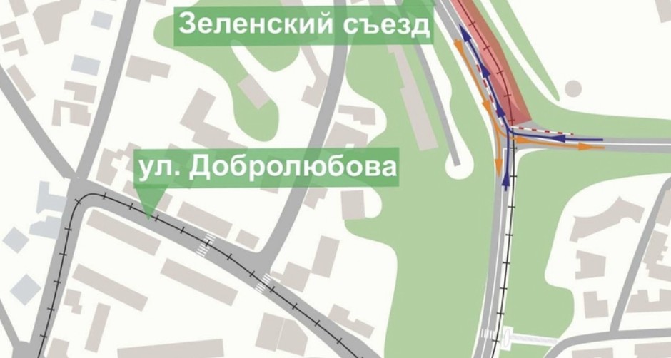 Движение по Зеленскому съезду ограничат в Нижнем Новгороде с 18 сентября Движение по Зеленскому съезду ограничат в Нижнем Новгороде с 18 сентября