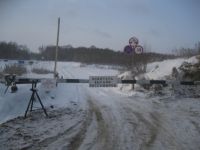 Ледовая переправа через реку Сура начала работать в Пильнинском районе Нижегородской области 
