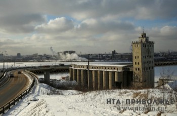 Начало сноса элеватора в Нижнем Новгороде