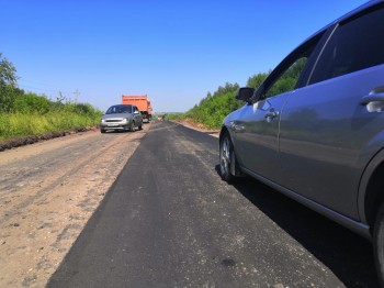 Ремонт подъездного пути к селу Ожгибовка в Пильнинском  районе будет завершен в августе