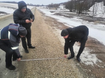  Плохое качество дорожных работ в Вачском районе стало причиной расторжения госконтракта с подрядчиком АО &quot;Нижегородец&quot;