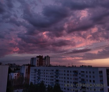 Сильная гроза с градом прогнозируется в Самарской области