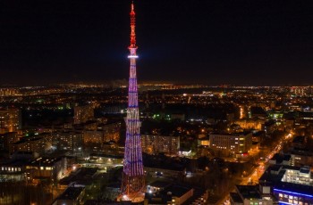 Система подсветки телебашни в Нижнем Новгороде модернизирована к  800-летию города