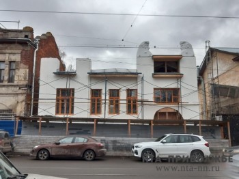 &quot;Шахматный дом&quot; в Нижнем Новгороде восстановят к августу