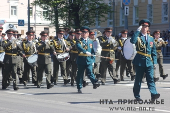 Праздничные мероприятия ко Дню Победы проходят на 15 площадках в центре Нижнего Новгорода