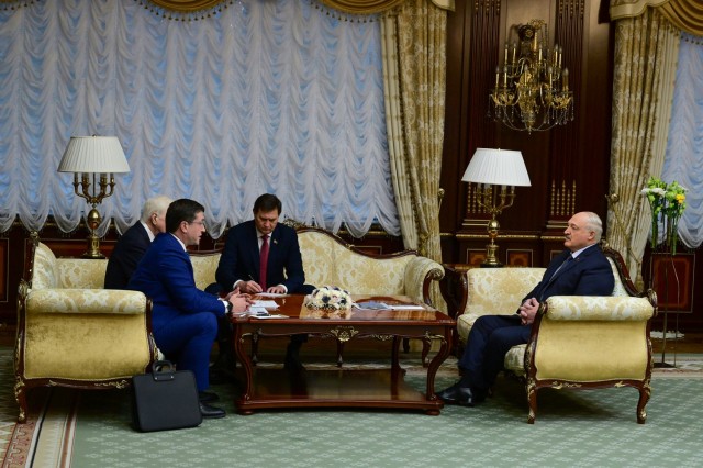 Александр Лукашенко и Глеб Никитин провели рабочую встречу в Минске Александр Лукашенко и Глеб Никитин провели рабочую встречу в Минске