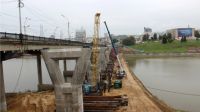 Завершение работ на конечной опоре Московского моста запланировано на конец сентября в Чебоксарах