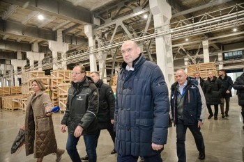 Евгений Солнцев посетил производственный комплекс в Бузулуке