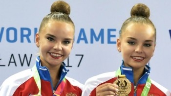  Нижегородки Дина и Арина Аверины завоевали &quot;золото&quot; на чемпионате мира по художественной гимнастике