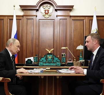 Владимир Путин встретился с саратовским губернатором 