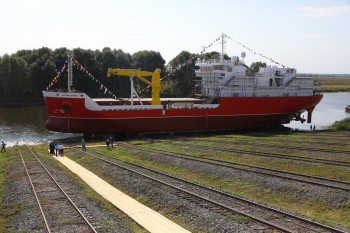 Грузопассажирское судно для Камчатского края построили на Окской судоверфи