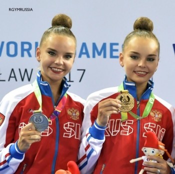 Нижегородки Арина и Дина Аверины стали призерами Всемирных игр по художественной гимнастике