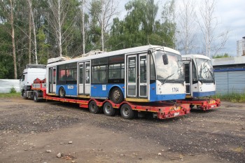 Четыре троллейбуса безвозмездно переданы из Москвы в Нижний Новгород