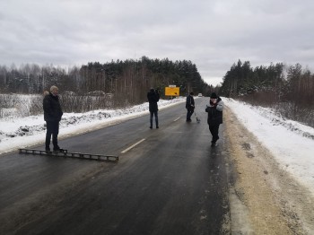 Участок дороги от Малышева до Гориц отремонтировали в Навашинском районе по нацпроекту