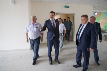"Отрадно, что в небольших населенных пунктах Нижегородской области строятся социально значимые объекты", - Денис Москвин