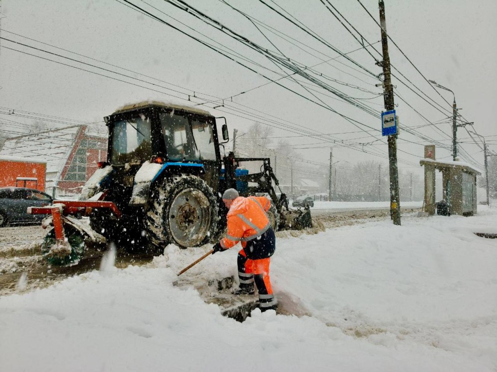 Ещё 11 тыс. кубометров снега вывезли с улиц Нижнего Новгорода