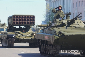 Движение транспорта в центре Нижнего Новгорода в День Победы 9 мая будет закрыто