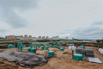 Строительство очистных сооружений на чебоксарском заливе завершат к концу осени
