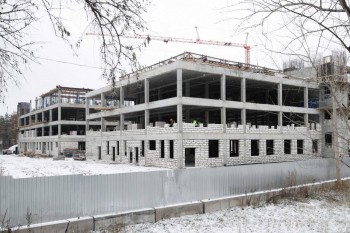 Строительство новой детской инфекционной больницы в Ульяновске ведется без отставаний от графика