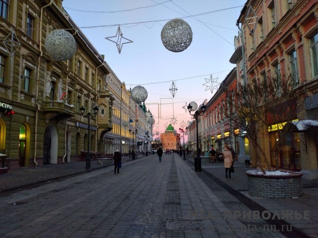 Около 200 тыс. туристов ожидается на празднике "Новогодняя столица России-2022" в Нижнем Новгороде