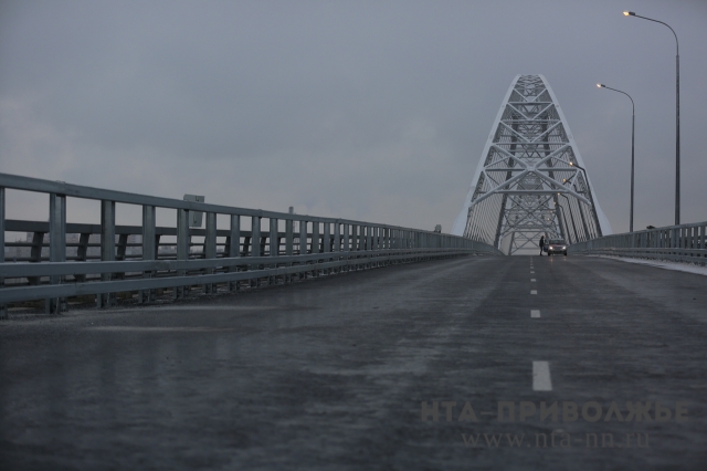 на фото - второй Борский мост