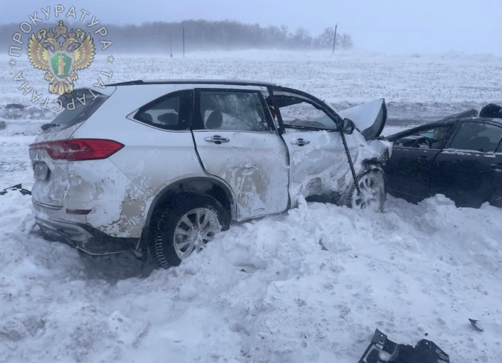 Ребенок пострадал в массовом ДТП в Лениногорском районе Татарстана