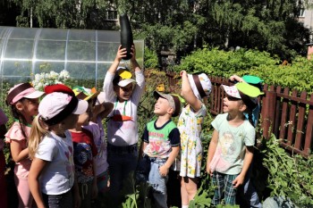 Нижегородские детсадовцы вырастили кабачок весом 3,5 кг и тыкву в 3 кг