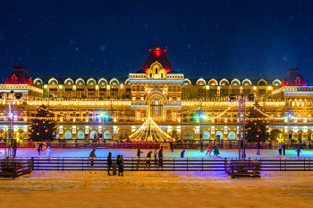 На катке Нижегородской ярмарки увеличили квоту для многодетных семей