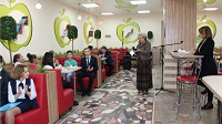 Фотограф и журналист Екатерина Рождественская стала гостем первого &quot;Школьного кафе&quot; г. Чебоксары