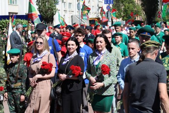  Церемония возложения цветов к стеле «Пограничникам всех поколений» прошла в Нижнем Новгороде